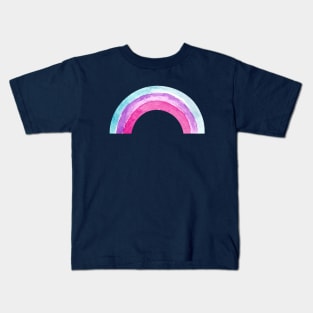 watercolor rainbow Kids T-Shirt